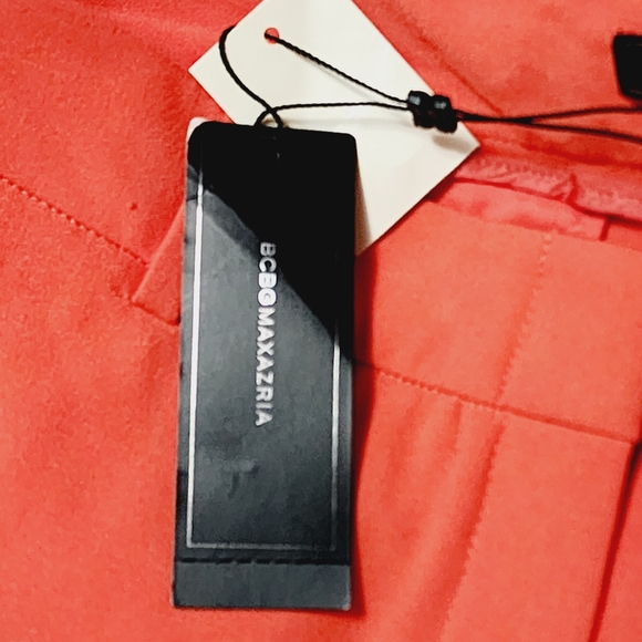 Bcbgmaxazria Steffe Ambrosia Tuxedo Stripe Pants Size 8 - Picture 6 of 9